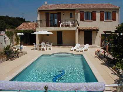 Villa and Pool